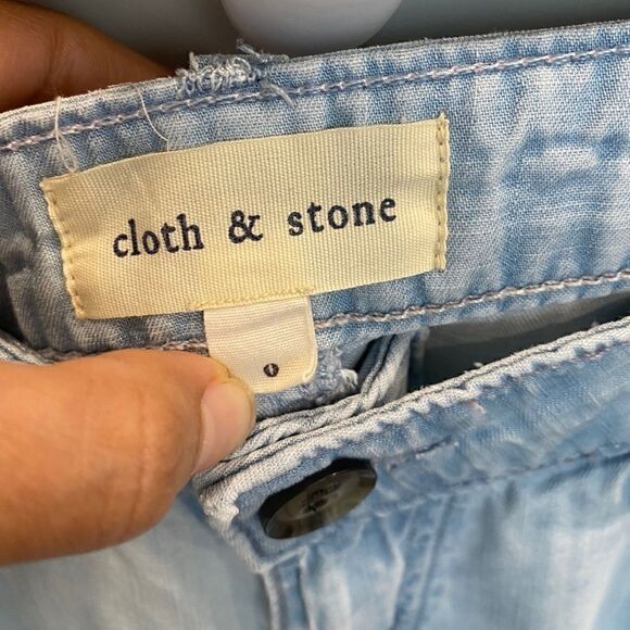 Anthro Cloth & Stone Tencel Wide Leg Pant - Picture 5 of 6